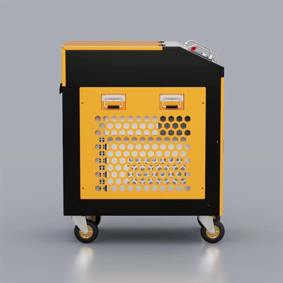 Auto Parts Refurbished Paint Processing 300 Watts Laser Cleaning Machine