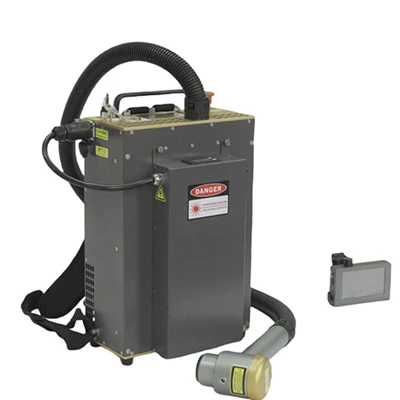Novi mini ruksak 200W laserski stroj za čišćenje za čišćenje kućanstva
