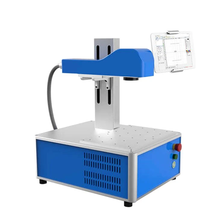 20W 30W Ručni fiber laserski pisač za označavanje metala